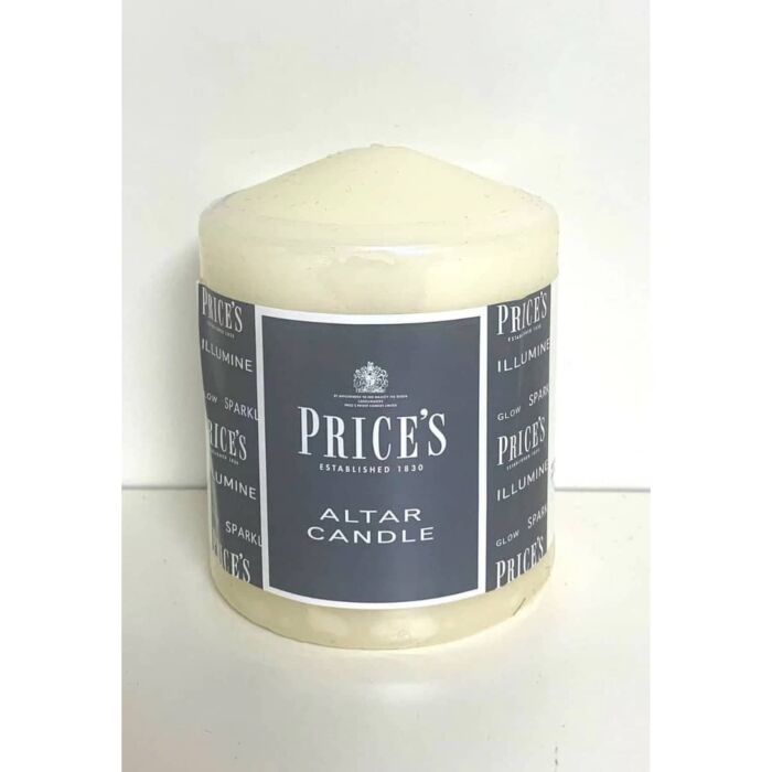 Prices Altar Candle 10cm (4")